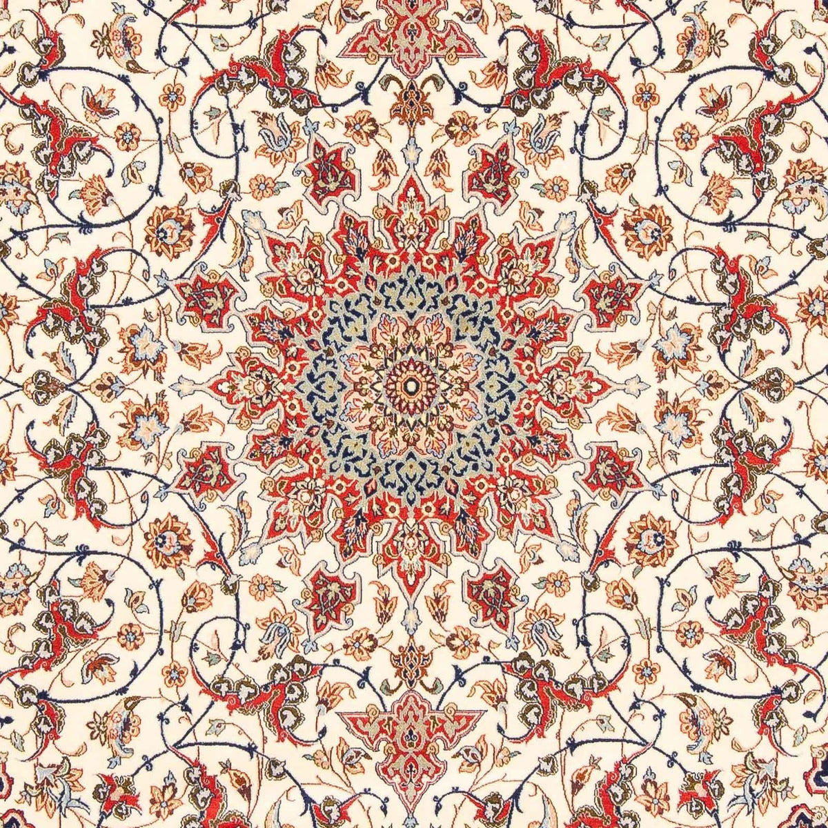 Tappeto Persero - Isfahan - Premio - 310 x 197 cm - rosso