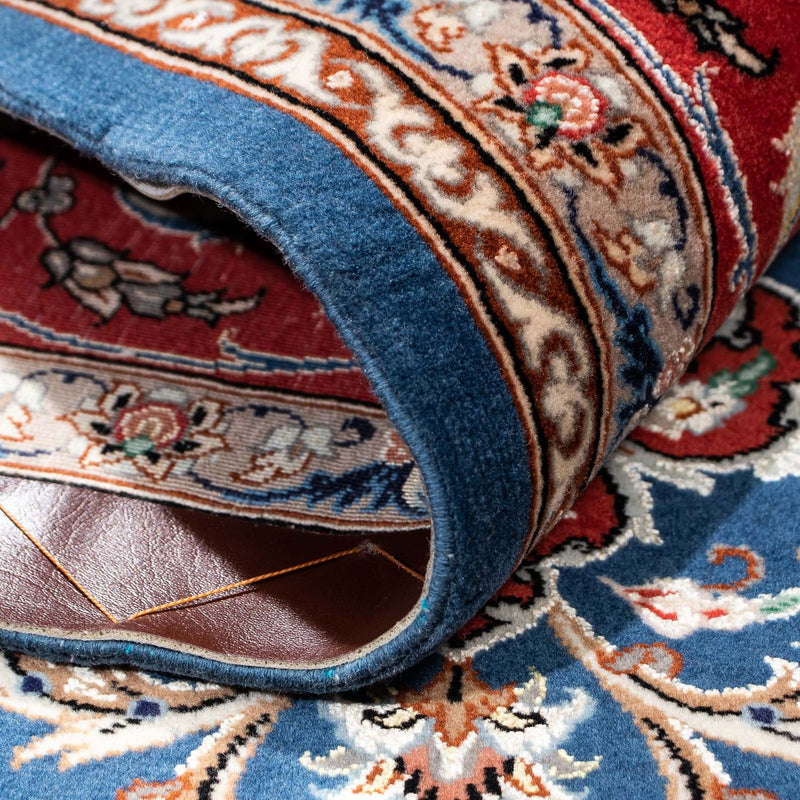 Tappeto Persero - Isfahan - Premio - 198 x 133 cm - blu