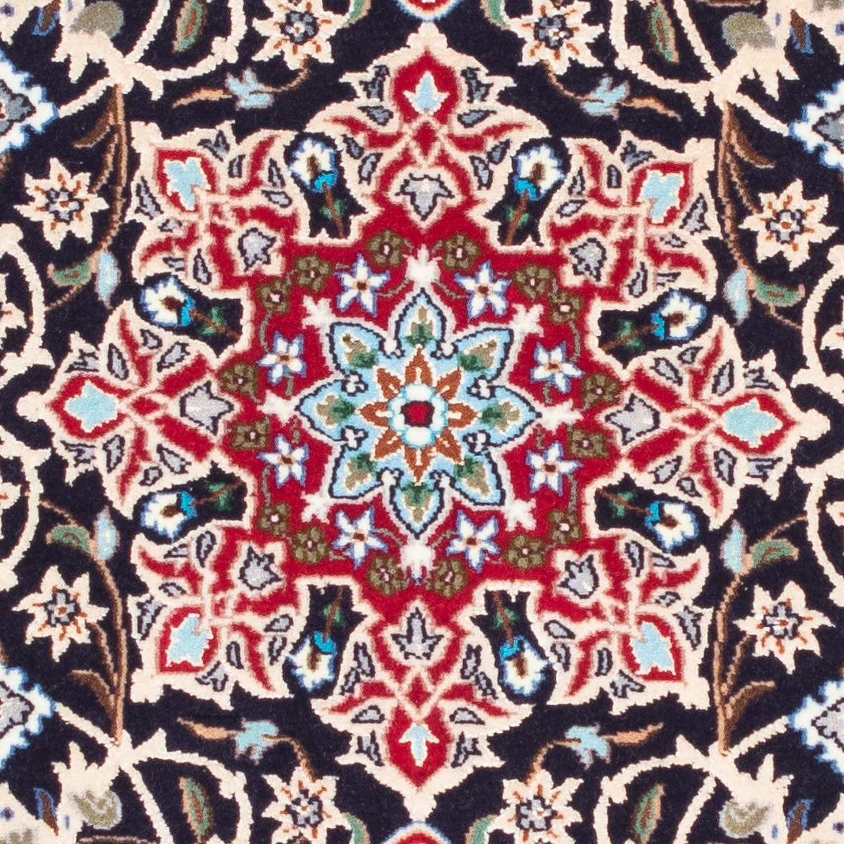 Tappeto Persero - Isfahan - Premio - 102 x 72 cm - rosso