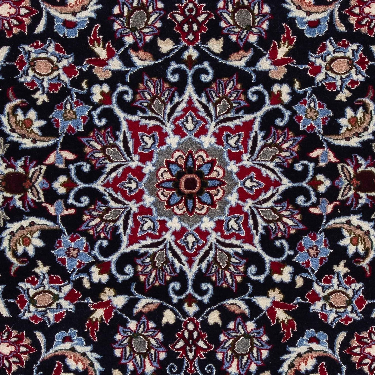 Tappeto Persero - Isfahan - Premio - 104 x 73 cm - rosso scuro