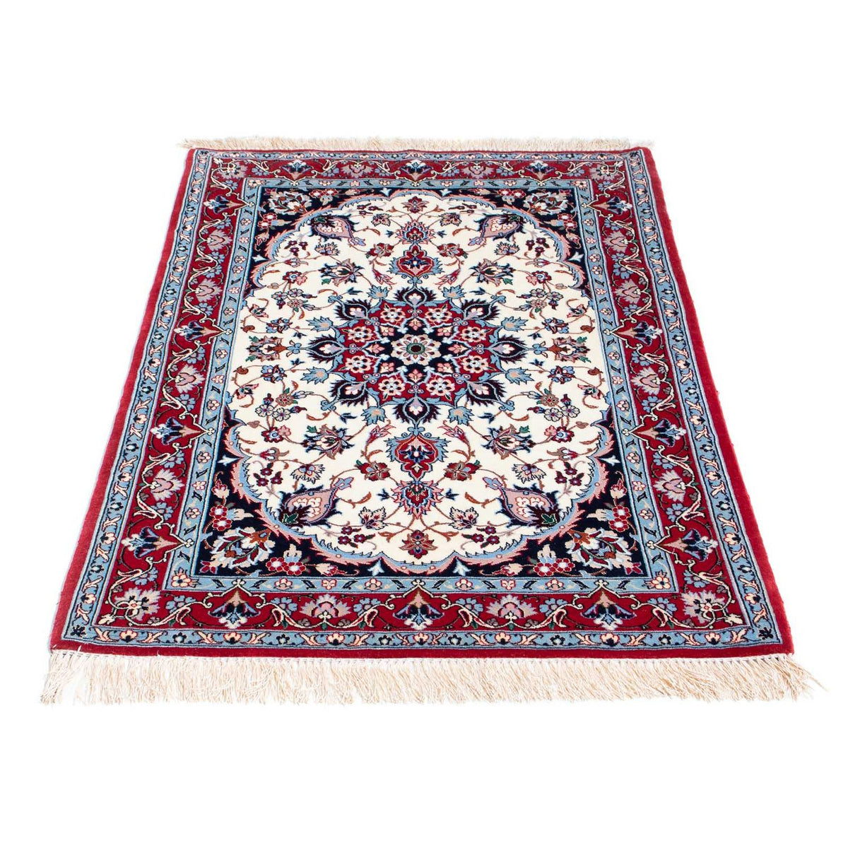Tappeto Persero - Isfahan - Premio - 121 x 82 cm - beige