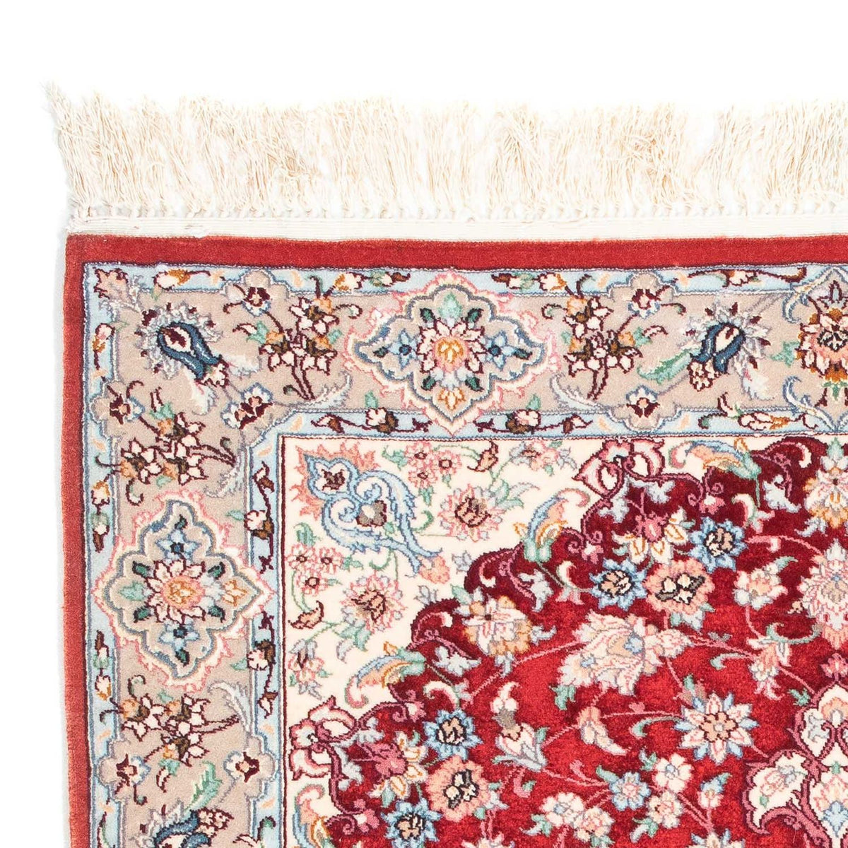 Tappeto Persero - Isfahan - Premio - 119 x 84 cm - rosso