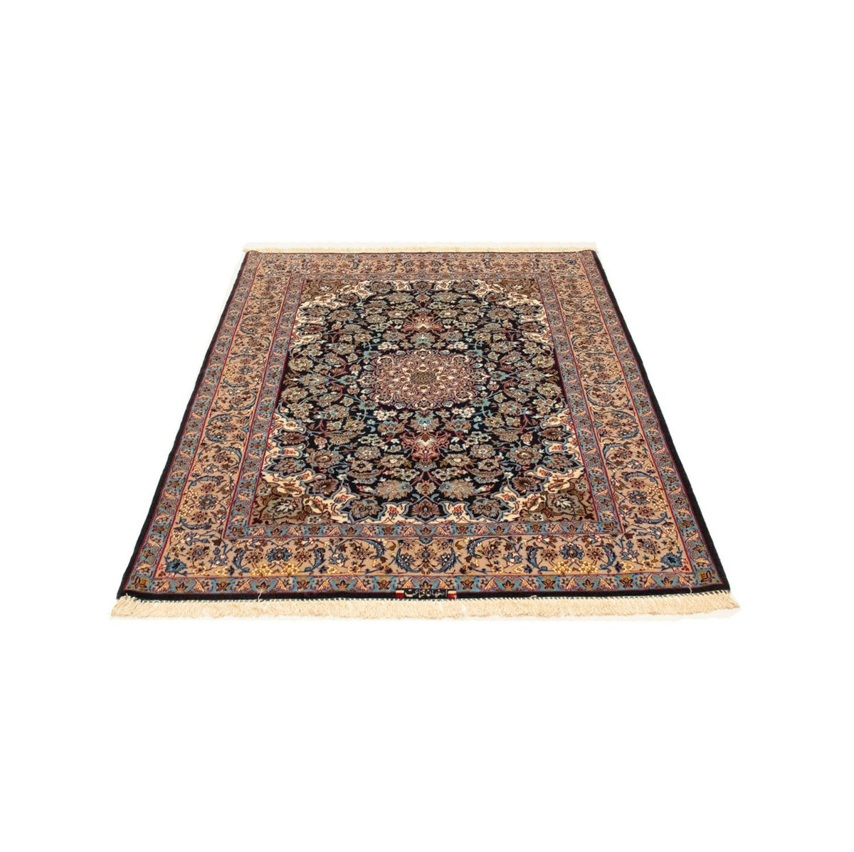 Tappeto Persero - Isfahan - Premio - 165 x 110 cm - nero