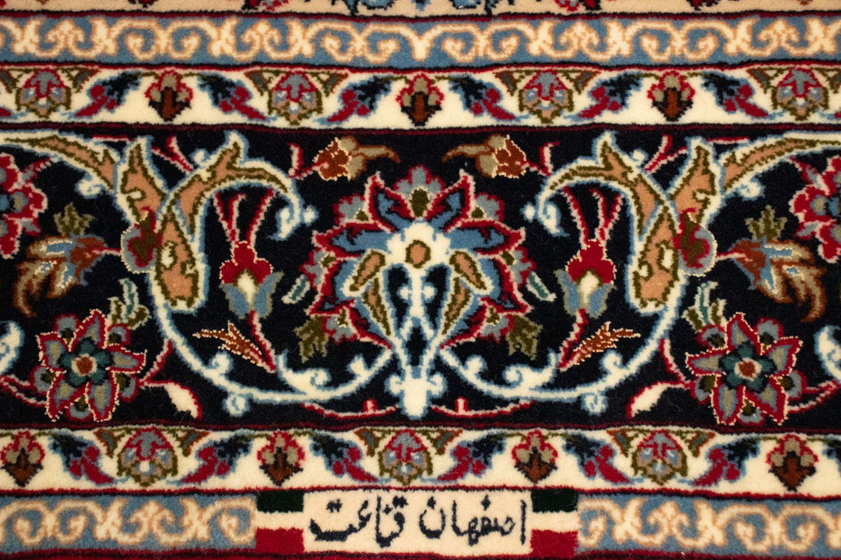 Tappeto Persero - Isfahan - Premio - 161 x 109 cm - rosso