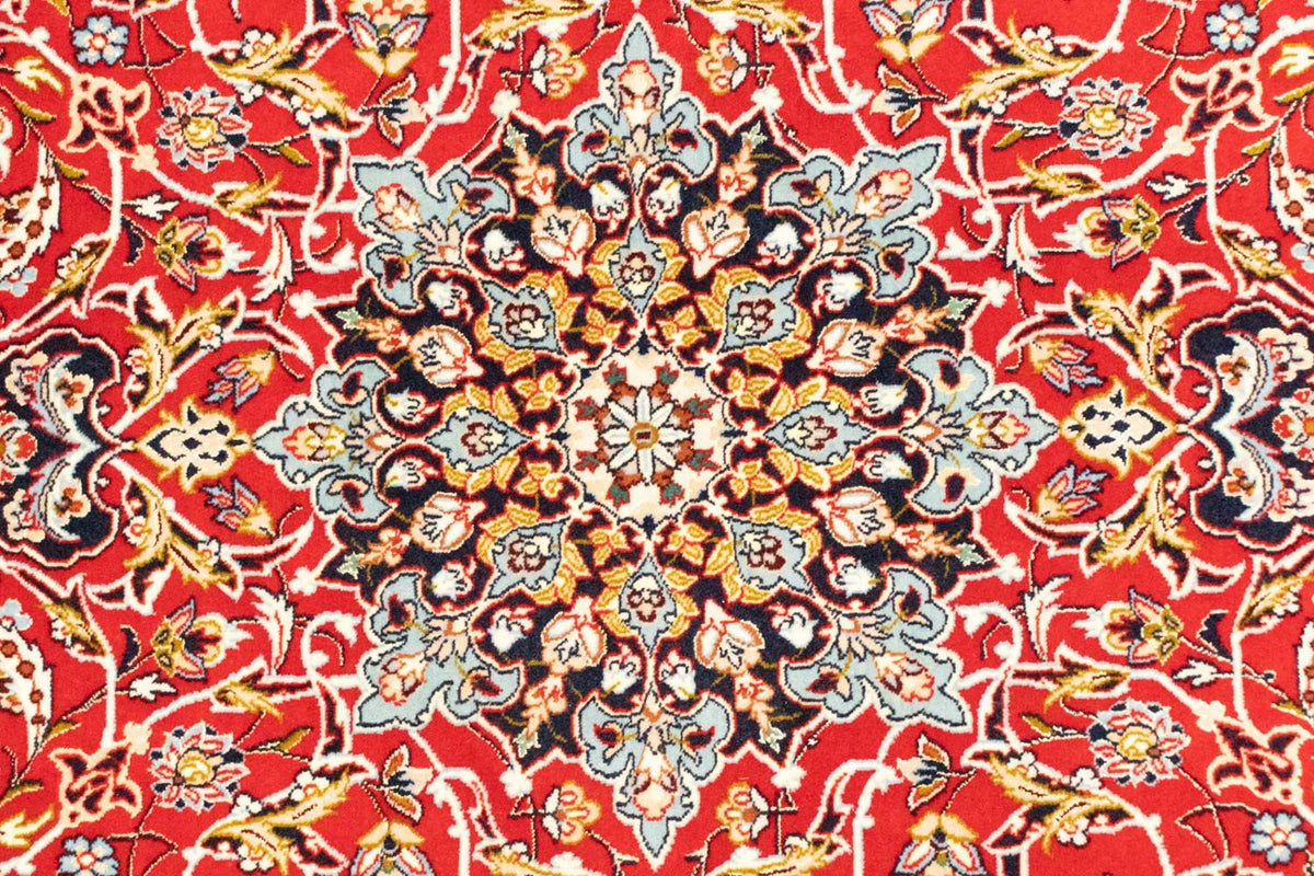 Tappeto Persero - Isfahan - Premio - 162 x 107 cm - rosso