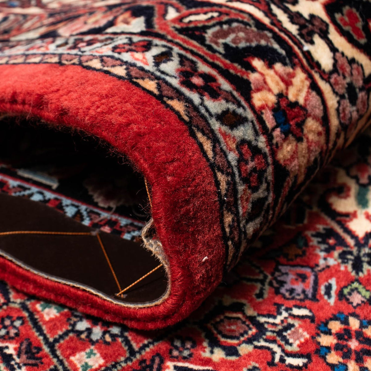 Tappeto Persero - Bidjar - 247 x 202 cm - rosso scuro