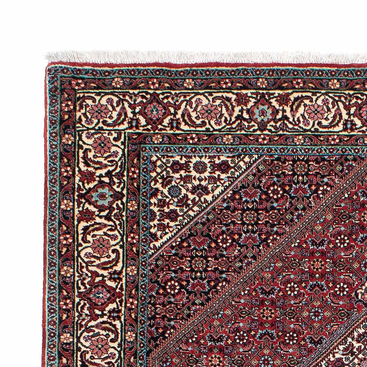 Tappeto Persero - Bidjar - 212 x 135 cm - rosso scuro