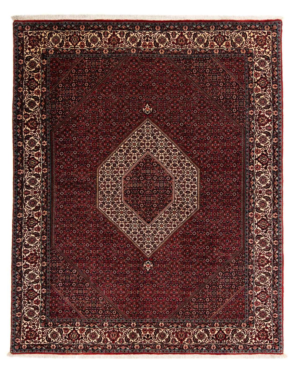 Tappeto Persero - Bidjar - 257 x 204 cm - rosso scuro