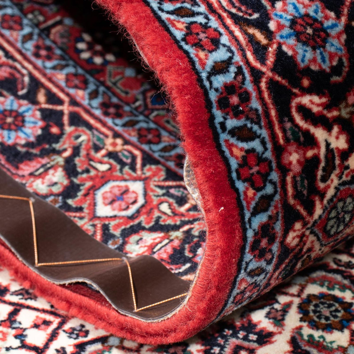 Tappeto corsia Tappeto Persero - Bidjar - 295 x 85 cm - rosso scuro