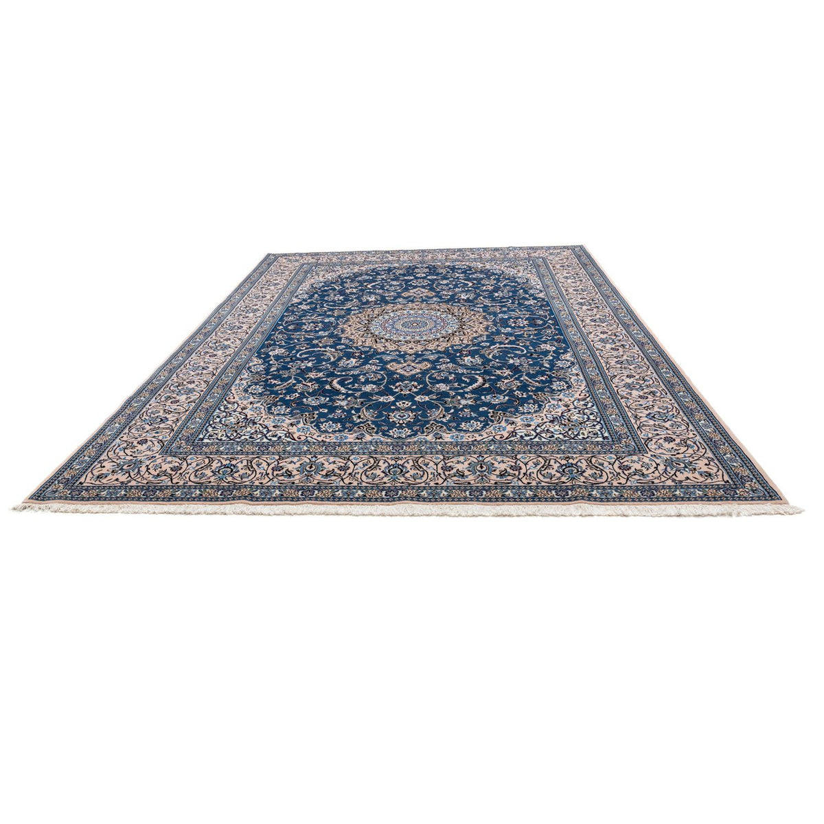 Tappeto Persero - Nain - Reale - 348 x 245 cm - blu scuro