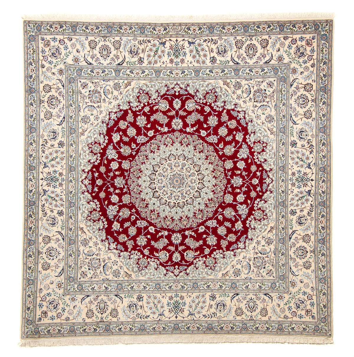 Tappeto Persero - Nain - Premio quadrato - 205 x 202 cm - beige