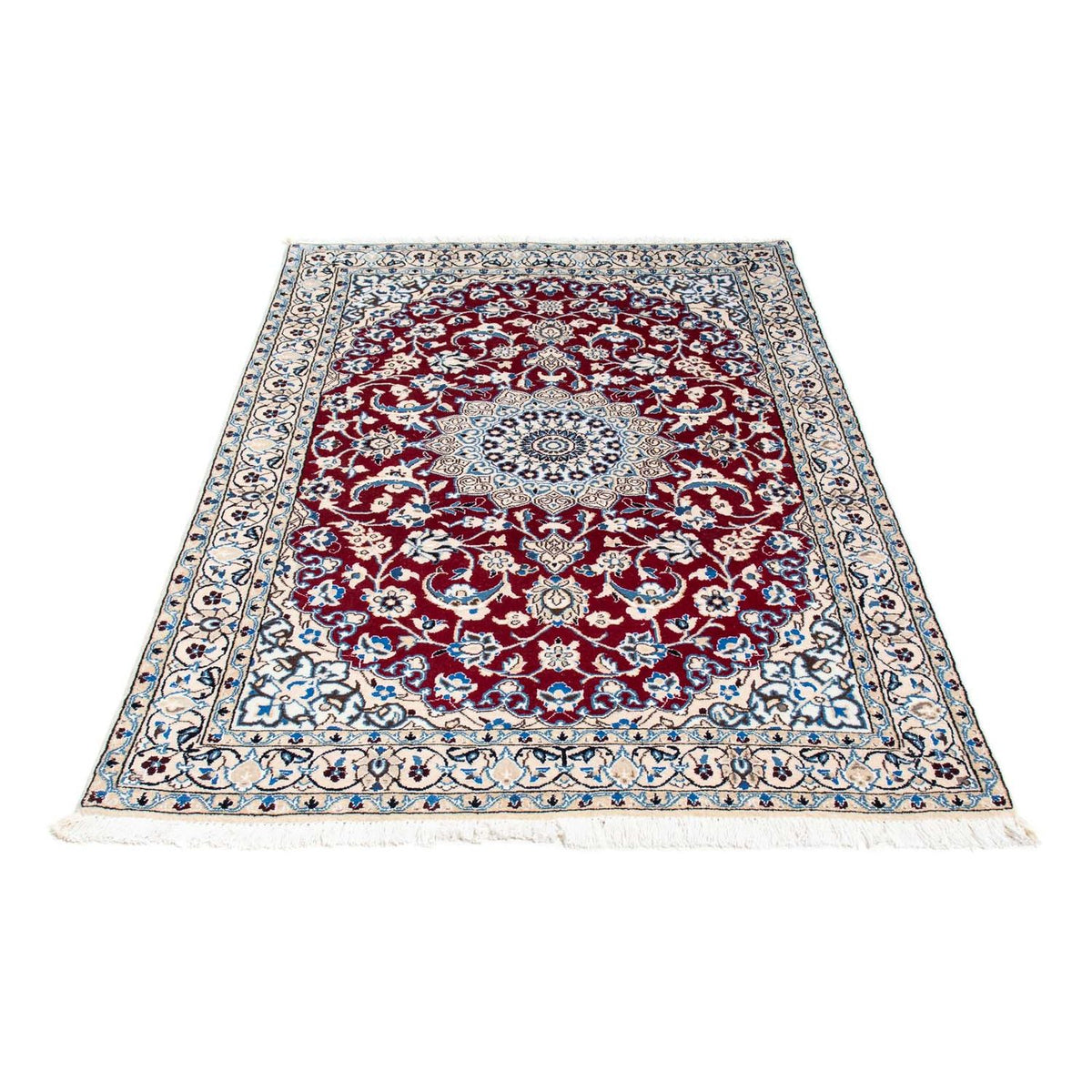 Tappeto Persero - Nain - Reale - 172 x 112 cm - rosso scuro