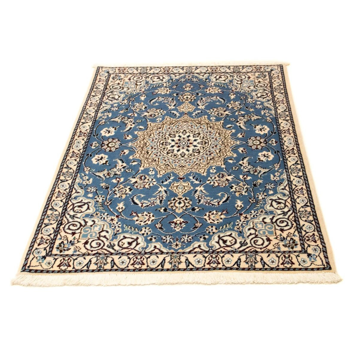 Tappeto Persero - Nain - Reale - 125 x 88 cm - blu