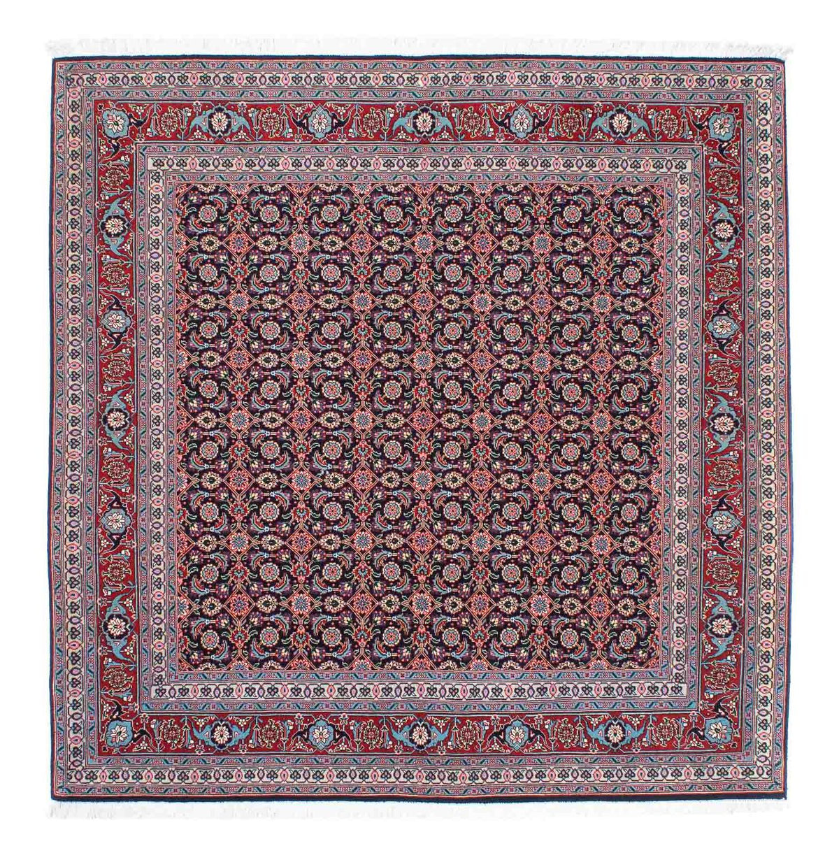 Tappeto Persero - Tabriz quadrato - 156 x 155 cm - multicolore