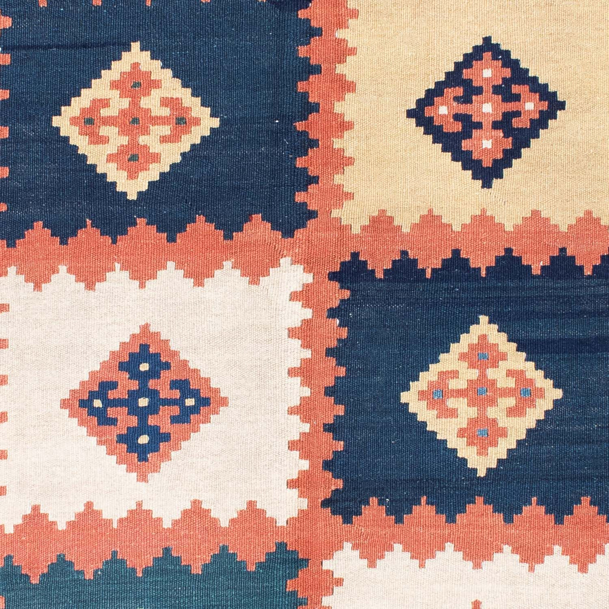 Tappeto Kelim - Orientale - 212 x 155 cm - blu