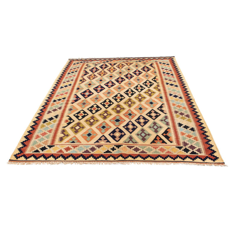 Tappeto Kelim - Orientale - 207 x 148 cm - marrone chiaro