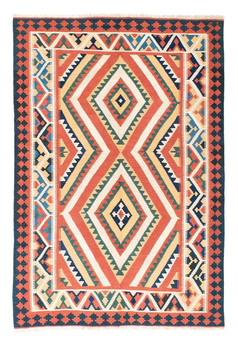 Tappeto Kelim - Orientale - 212 x 146 cm - ruggine