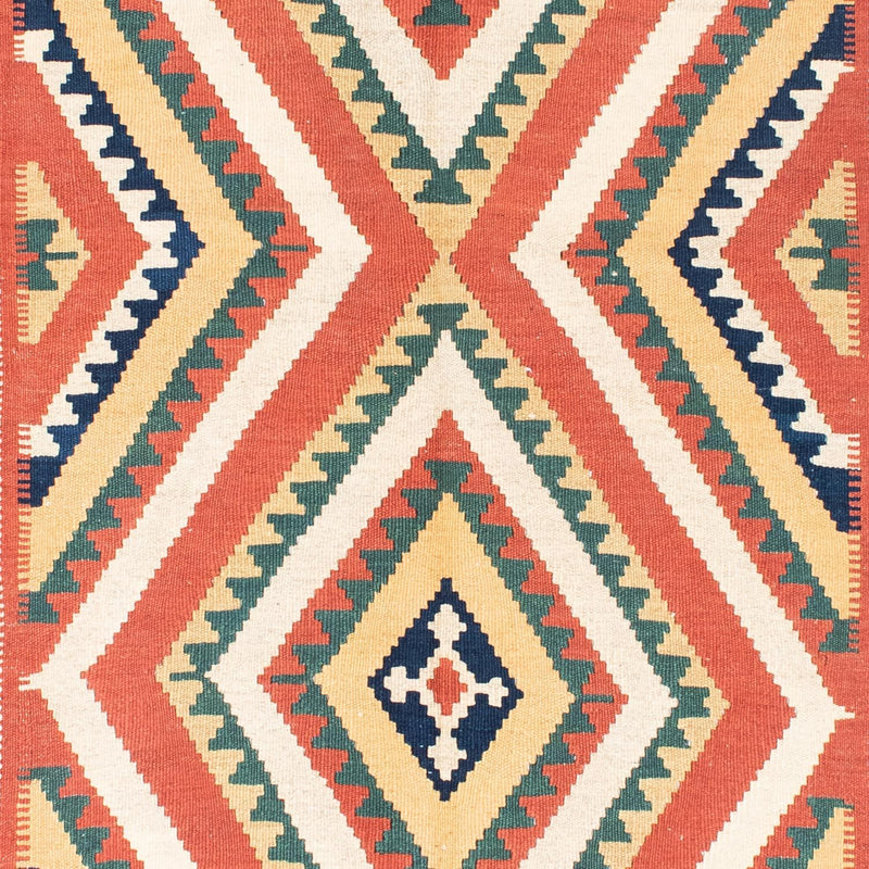 Tappeto Kelim - Orientale - 212 x 146 cm - ruggine