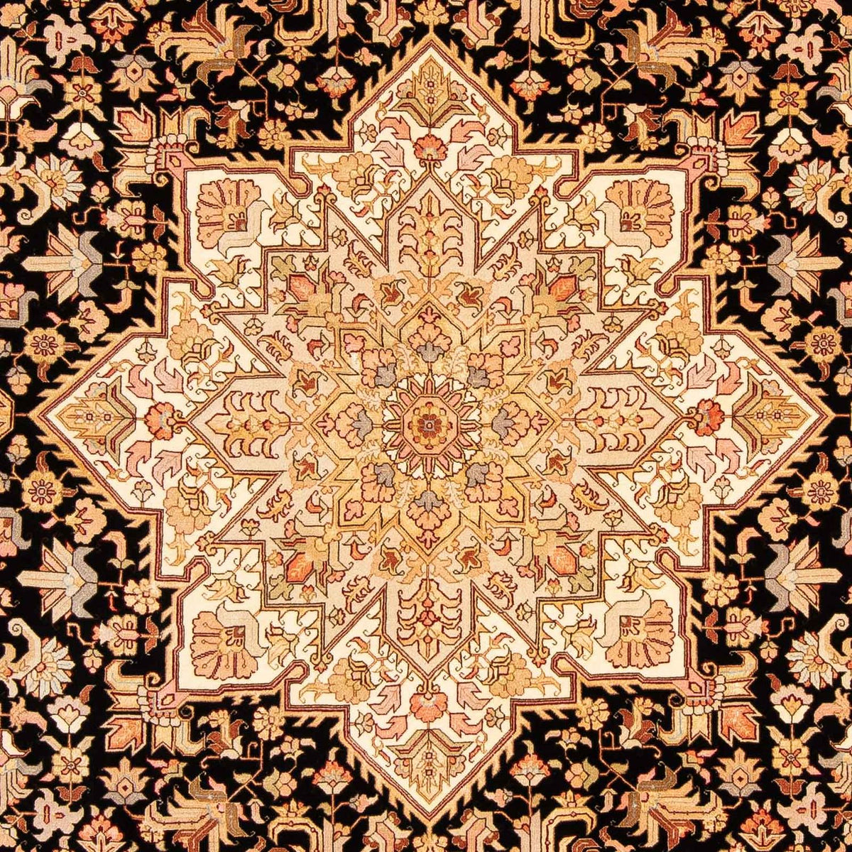 Tappeto Persero - Tabriz - Reale - 303 x 200 cm - marrone