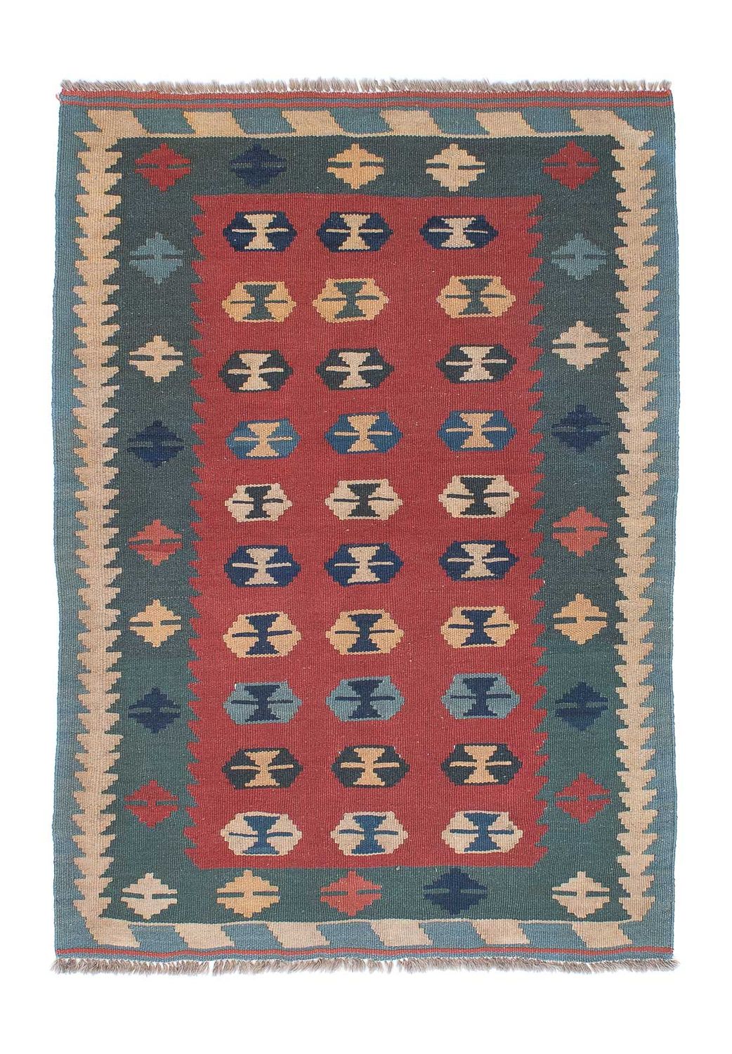 Tappeto Kelim - Orientale - 163 x 112 cm - rosso scuro