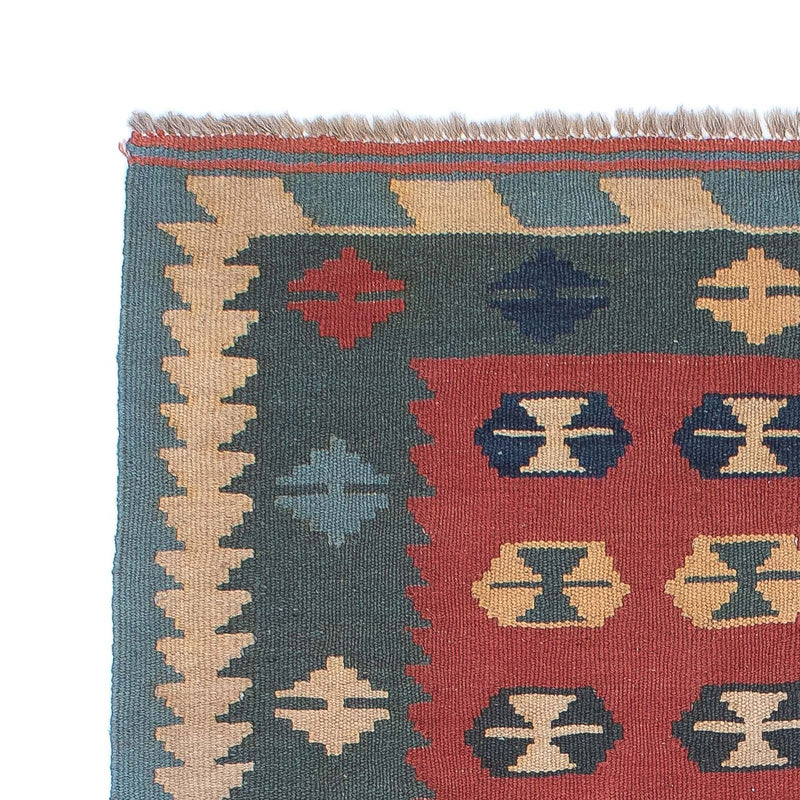 Tappeto Kelim - Orientale - 163 x 112 cm - rosso scuro