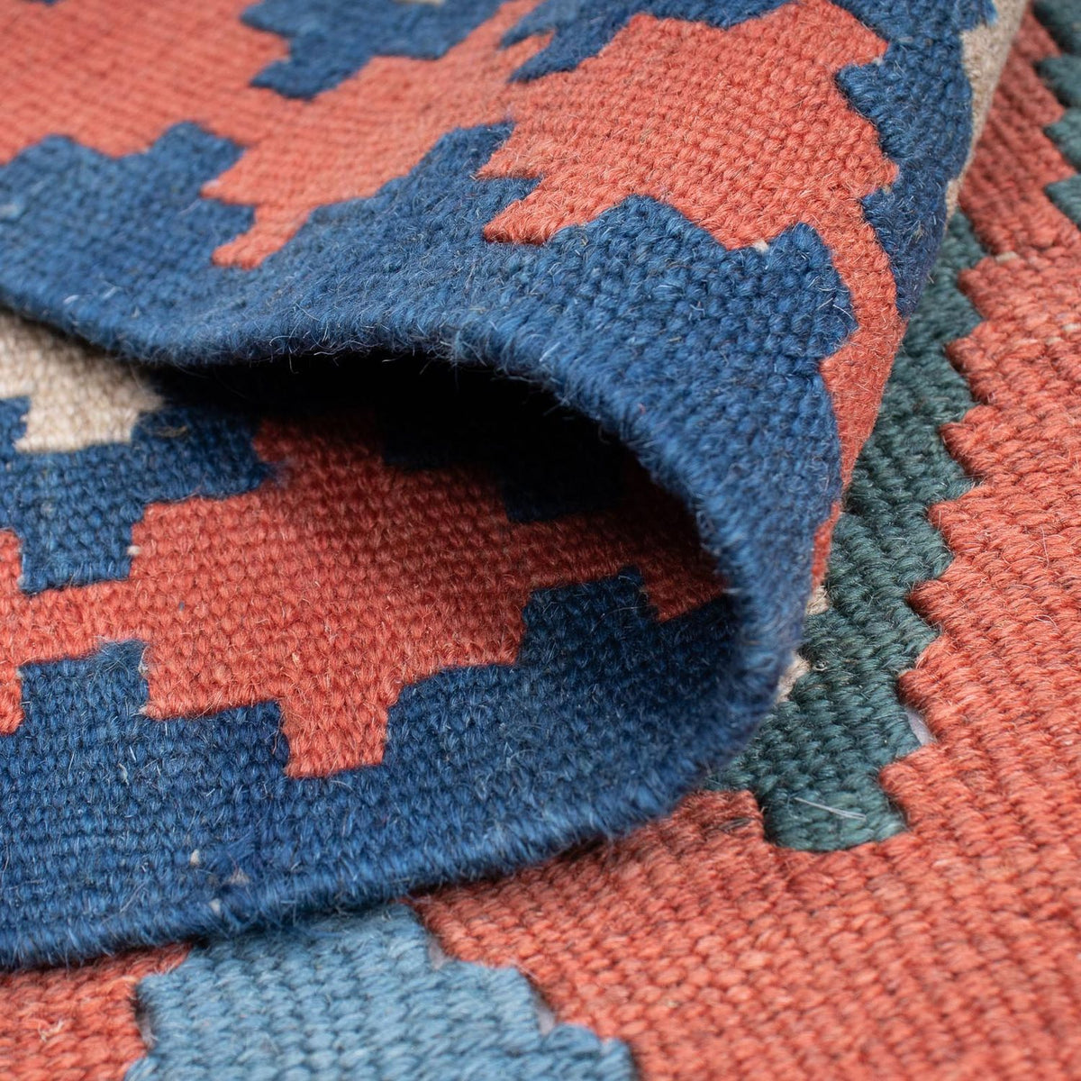 Tappeto Kelim - Orientale - 168 x 116 cm - multicolore