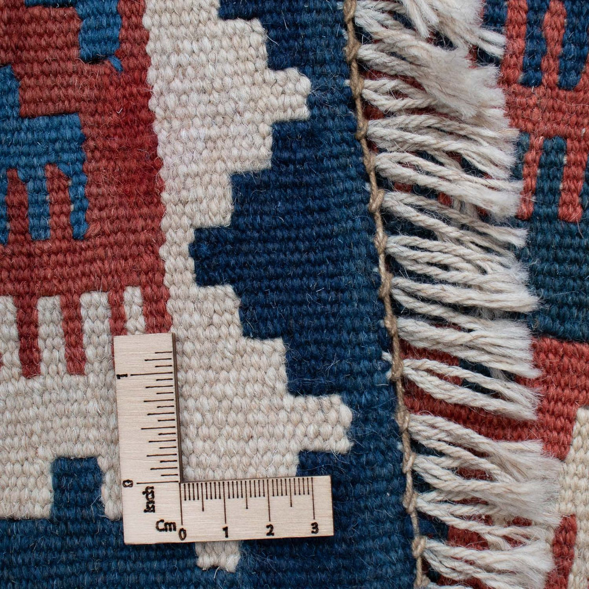 Tappeto corsia Tappeto Kelim - Orientale - 186 x 104 cm - blu