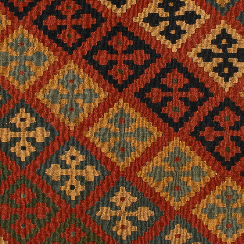 Tappeto Kelim - Orientale - 213 x 148 cm - rosso scuro