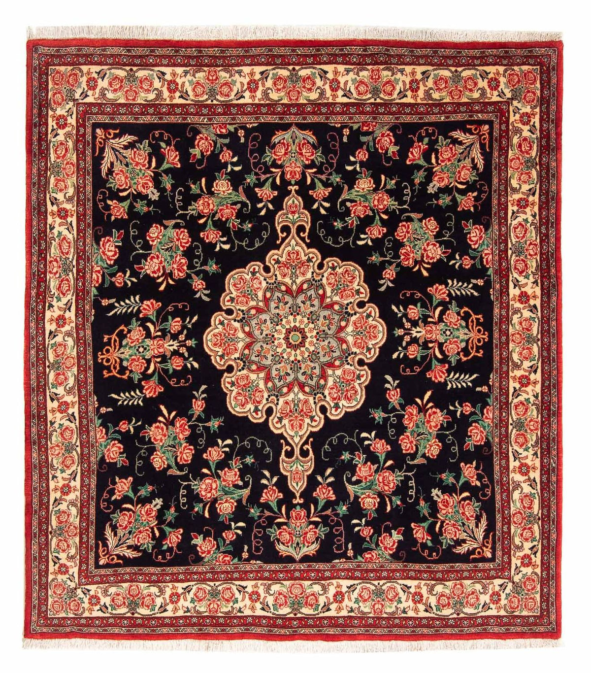 Tappeto Persero - Bidjar quadrato  - 161 x 148 cm - rosso