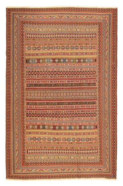 Afshar Sirjan Tappeto 194x293cm - Tappeto persiano