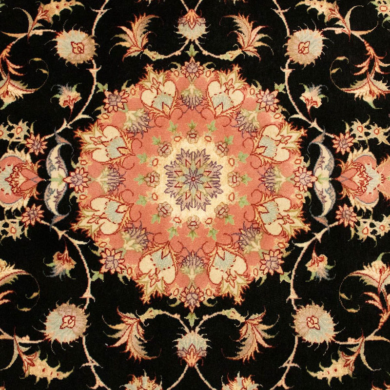 Tappeto Persero - Tabriz - Reale - 163 x 104 cm - nero