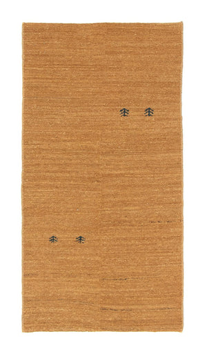 Tappeto Gabbeh - Persero - 132 x 68 cm - marrone