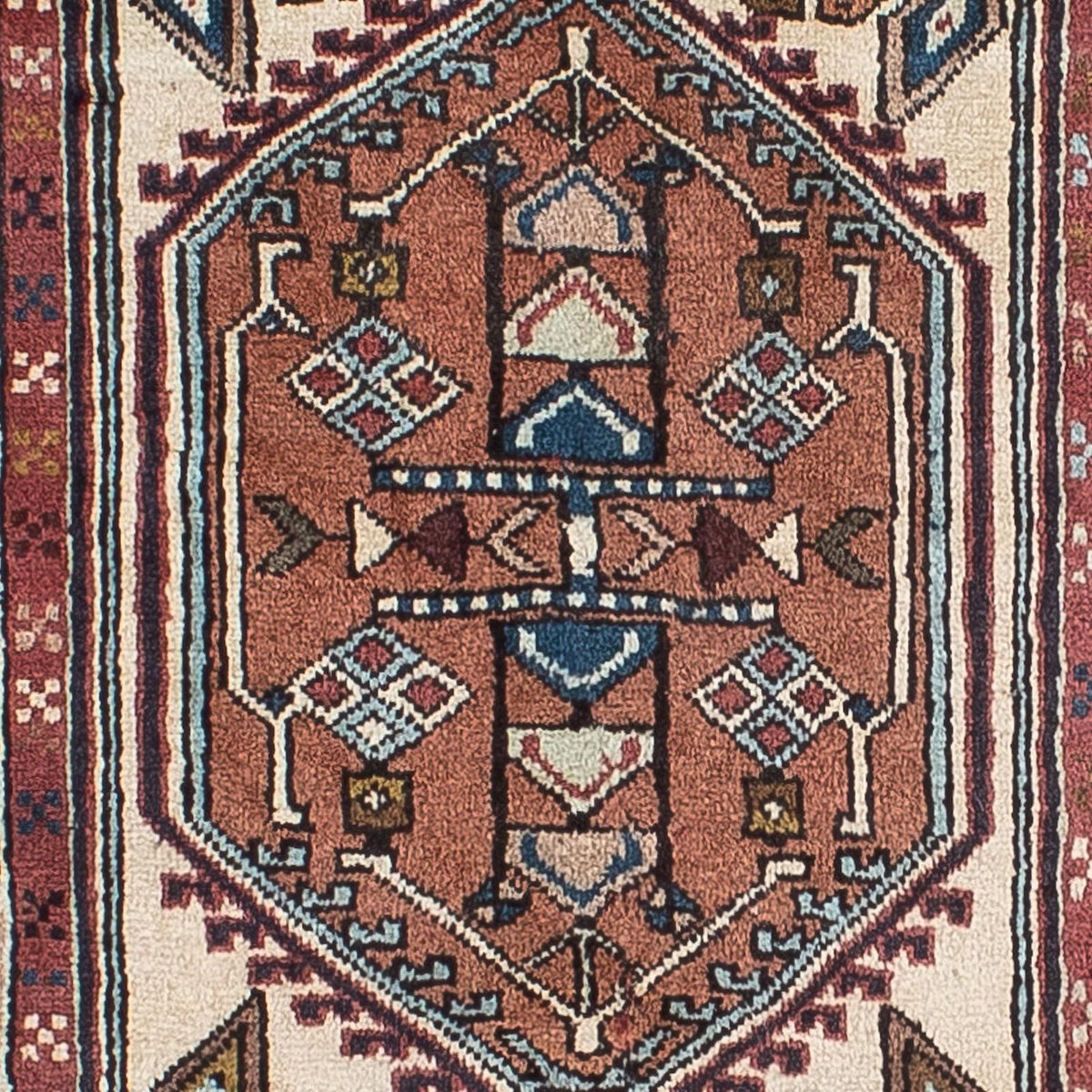 Tappeto corsia Tappeto Persero - Bidjar - 208 x 133 cm - beige