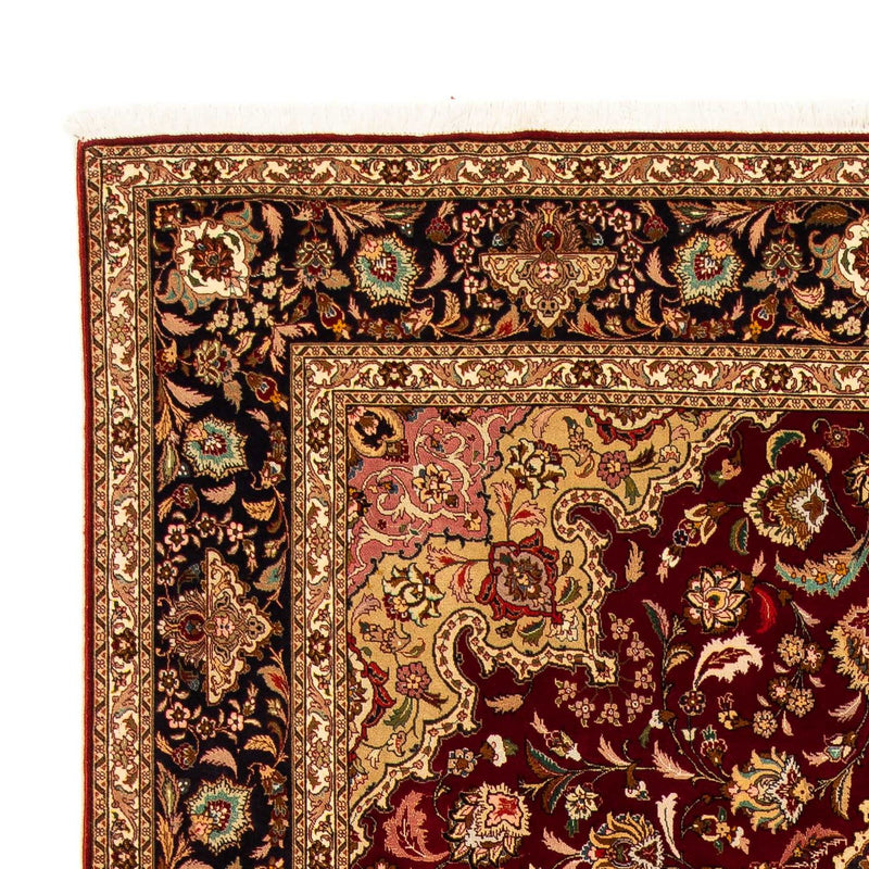Tappeto Persero - Tabriz - Reale - 310 x 202 cm - rosso scuro