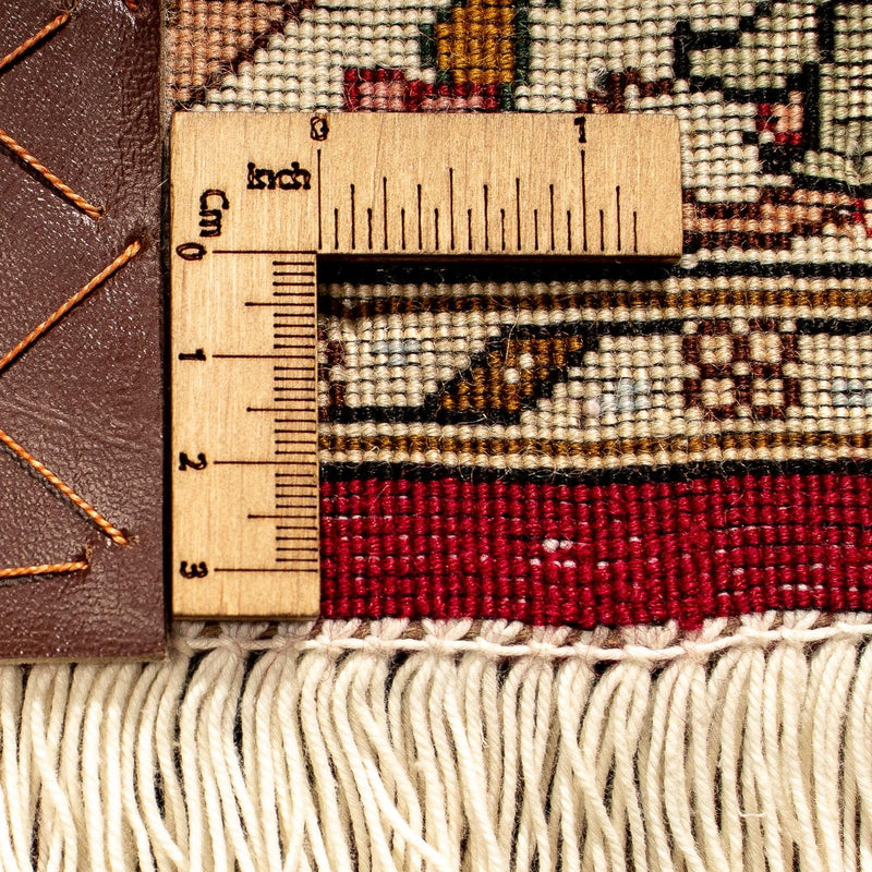 Tappeto Persero - Tabriz - Reale - 351 x 250 cm - rosso scuro