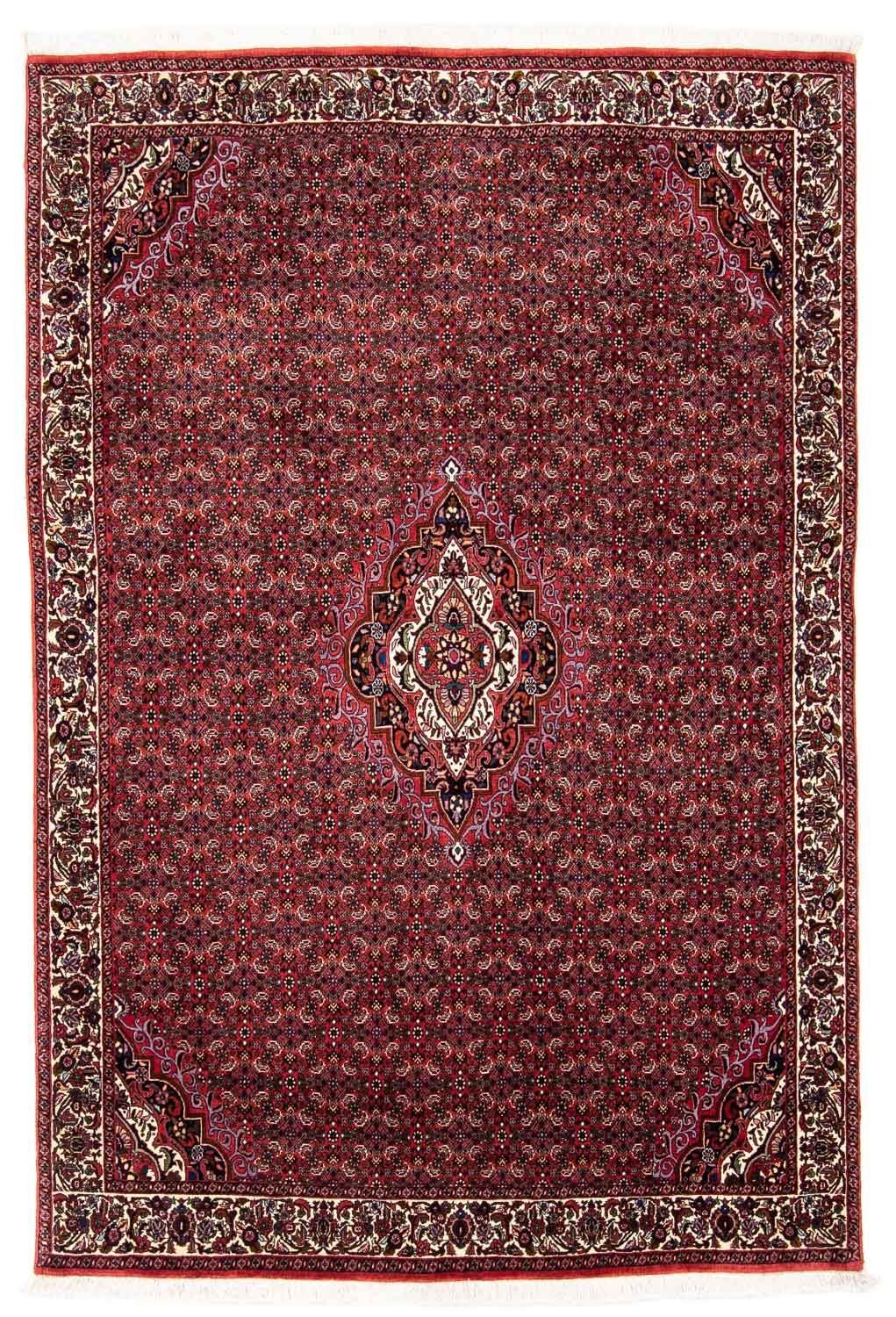 Tappeto Persero - Bidjar - 241 x 172 cm - rosso scuro