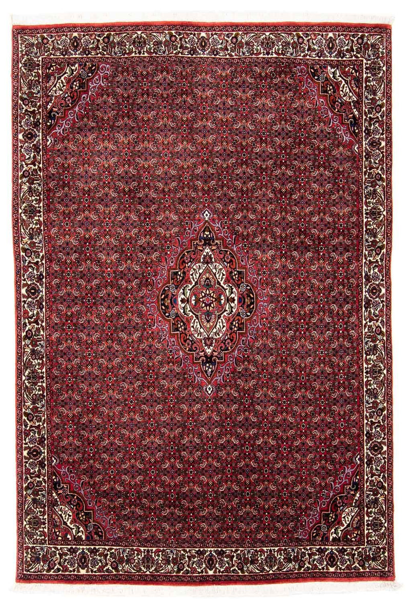 Tappeto Persero - Bidjar - 241 x 172 cm - rosso scuro