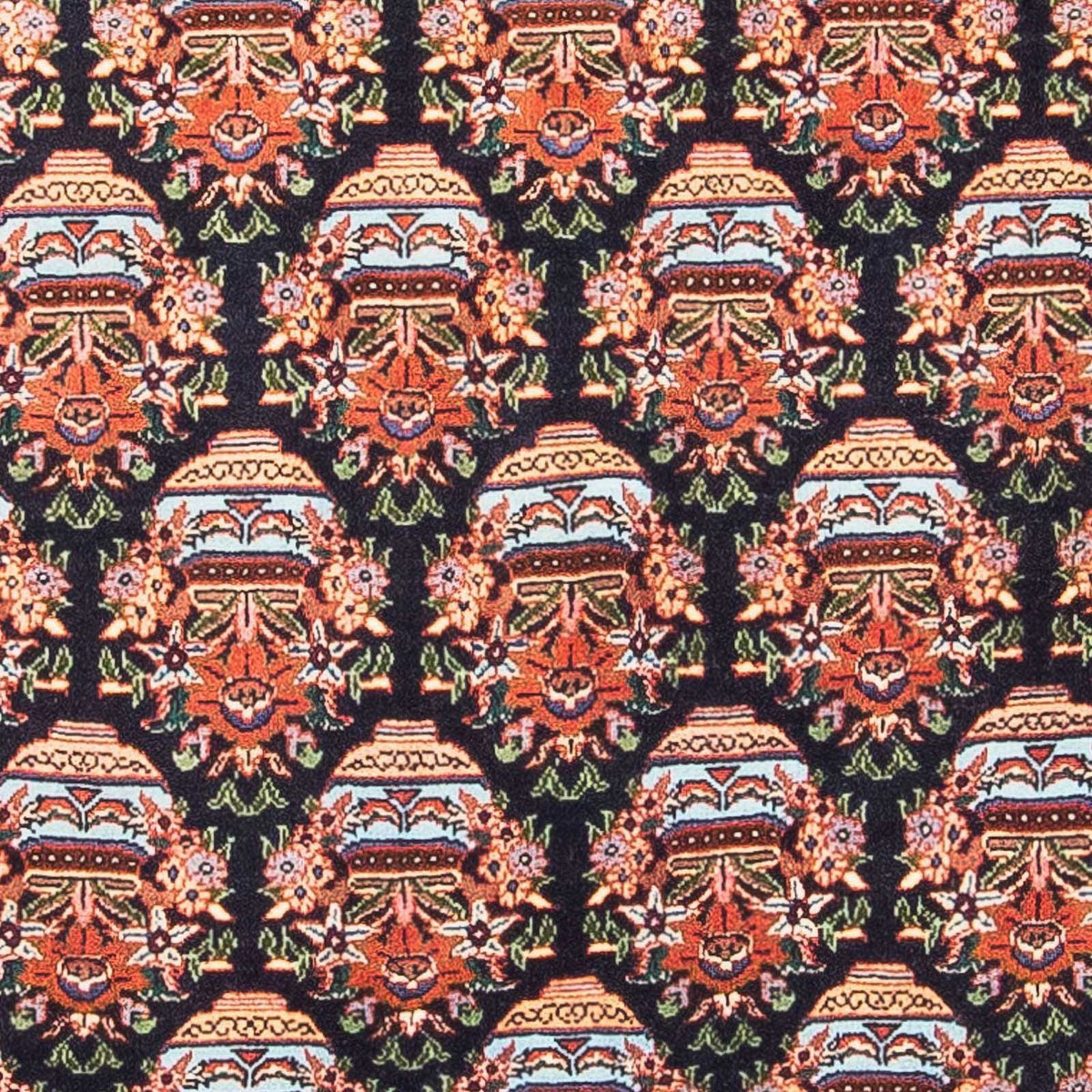 Tappeto Persero - Bidjar - 125 x 82 cm - blu scuro