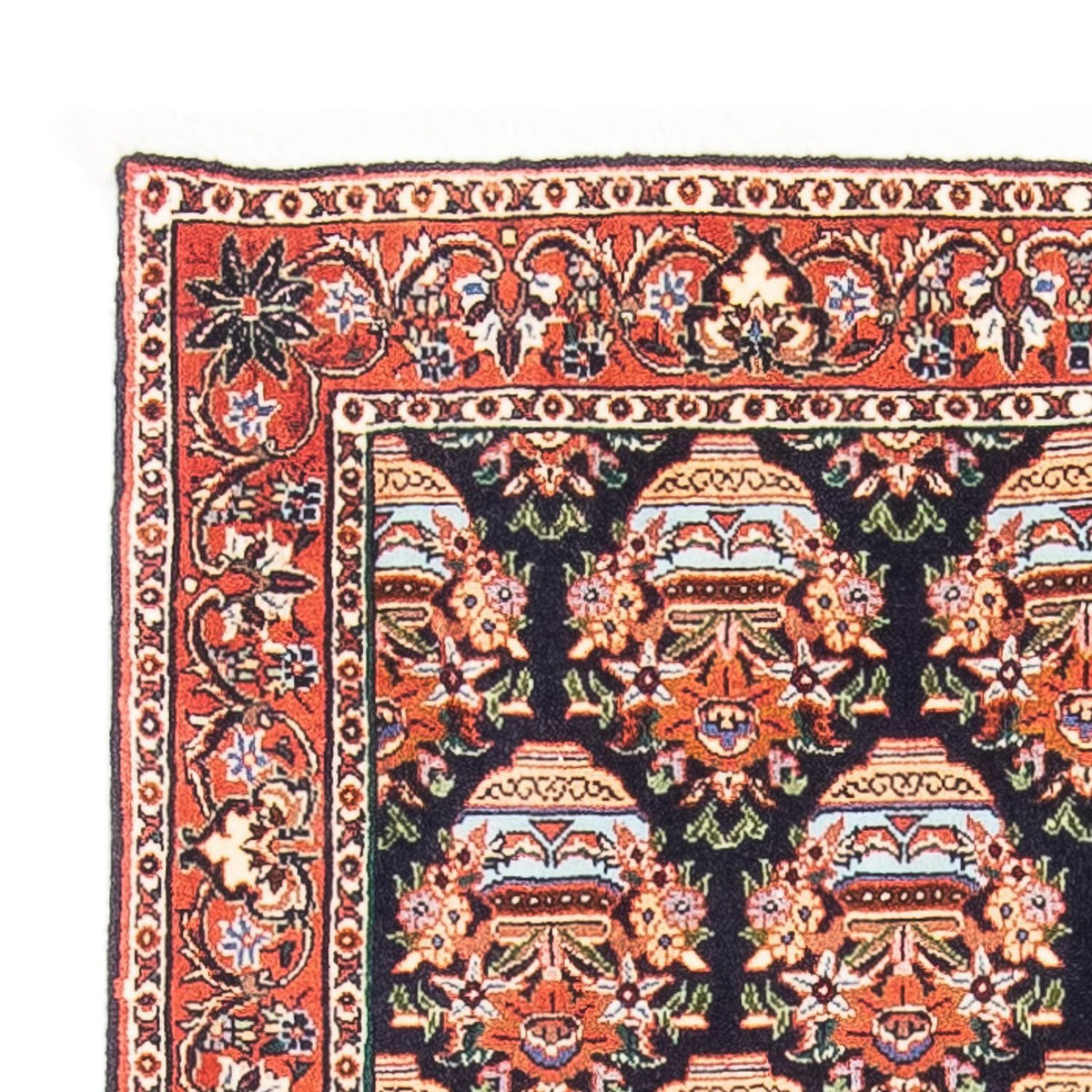 Tappeto Persero - Bidjar - 125 x 82 cm - blu scuro