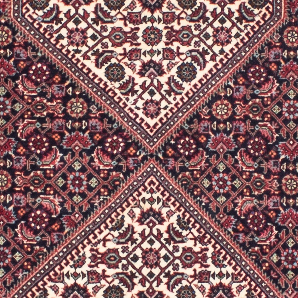 Tappeto corsia Tappeto Persero - Bidjar - 289 x 83 cm - blu scuro