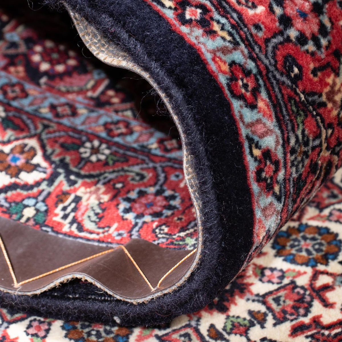 Tappeto corsia Tappeto Persero - Bidjar - 289 x 83 cm - blu scuro