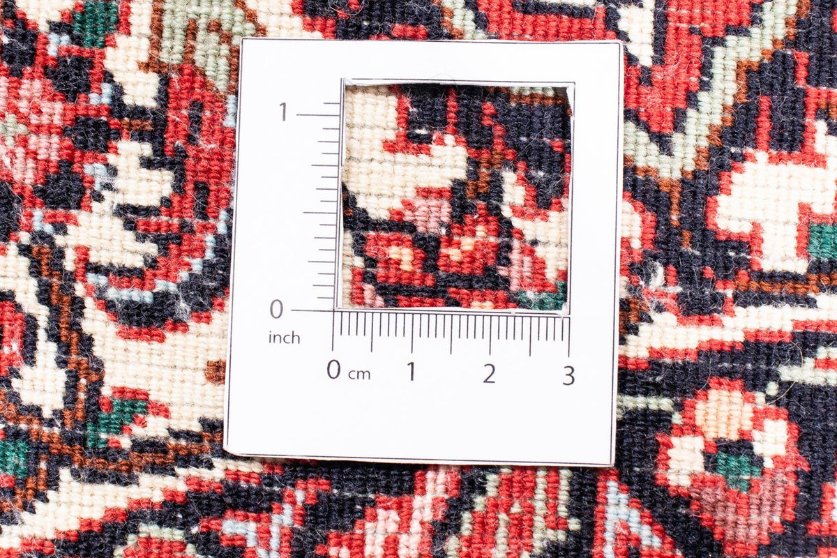 Tappeto Persero - Bidjar rotondo  - 155 x 155 cm - rosso scuro