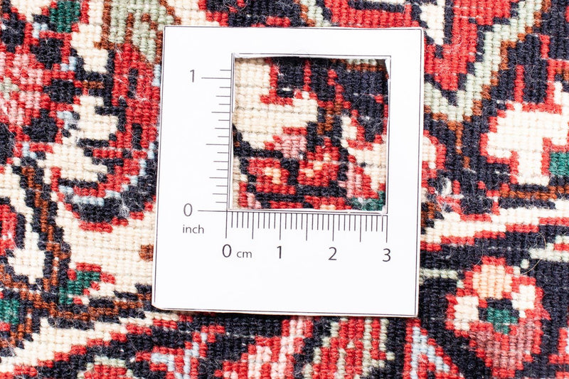 Tappeto Persero - Bidjar rotondo  - 155 x 155 cm - rosso scuro