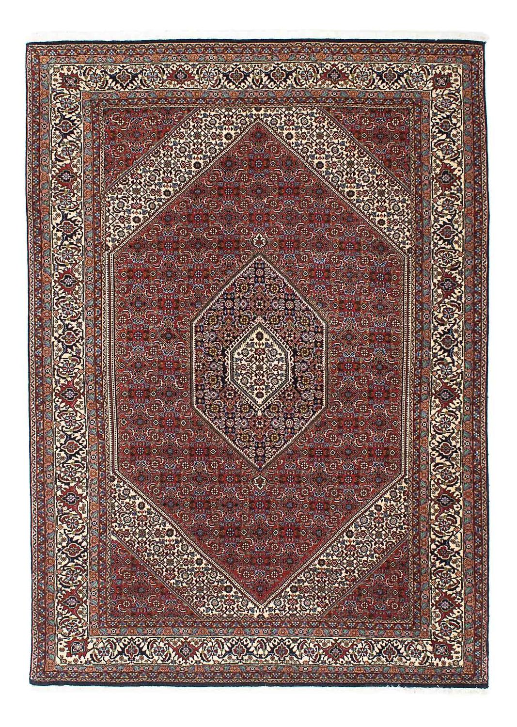 Tappeto Persero - Bidjar - 205 x 139 cm - rosso scuro