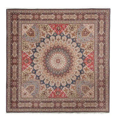 Tabriz - 50 Raj Tappeto 251x253cm - Tappeto persiano