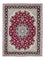Tappeto Persero - Tabriz - Reale - 207 x 155 cm - rosso scuro