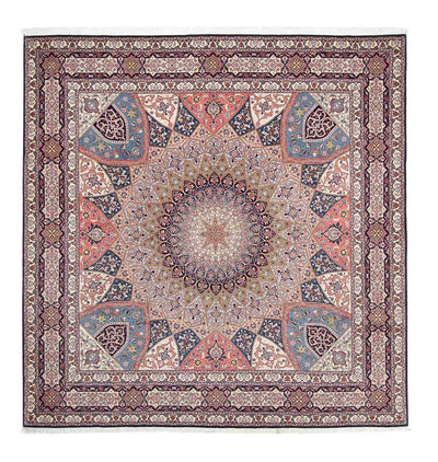 Tabriz - 50 Raj Tappeto 255x257cm - Tappeto persiano