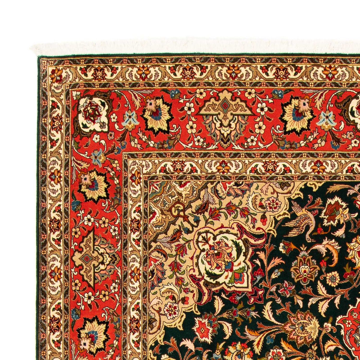 Tappeto Persero - Tabriz - Reale - 295 x 198 cm - rosso