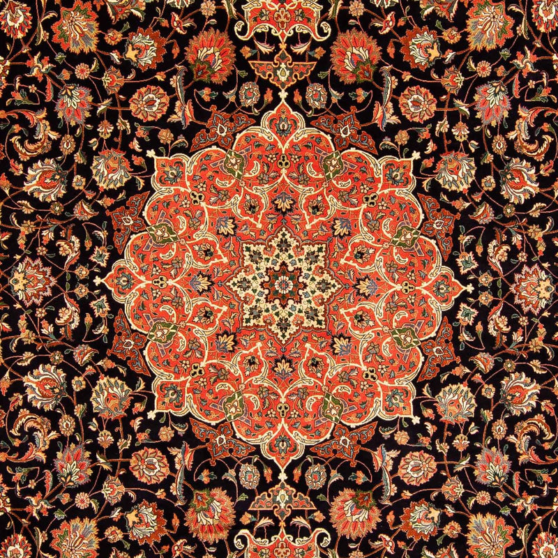 Tappeto Persero - Tabriz - Reale - 407 x 297 cm - blu scuro
