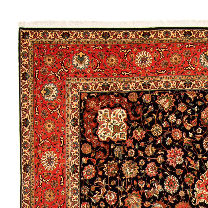 Tappeto Persero - Tabriz - Reale - 407 x 297 cm - blu scuro